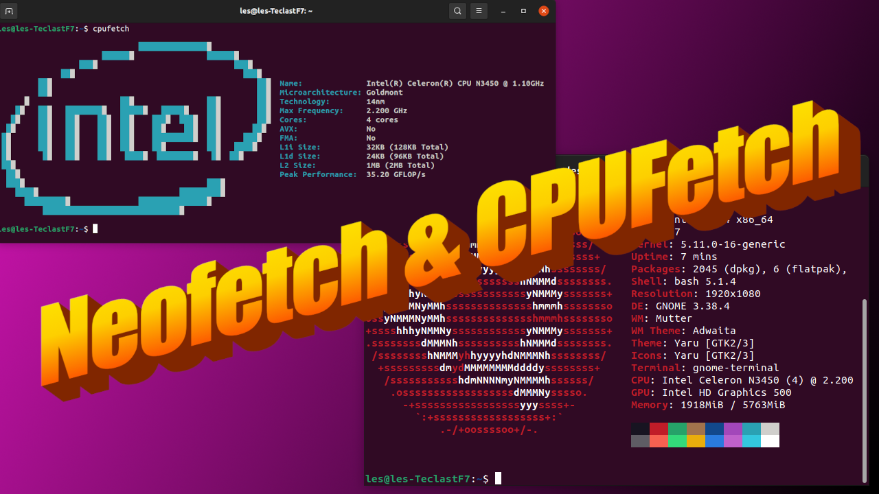 Tuesday Tooling: CPUFetch & Neofetch