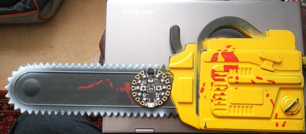 Friday Fun - Adafruit Chainsaw