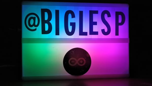 Friday Fun - Neopixel Cinema Sign